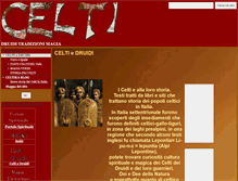 Tablet Screenshot of celti.reikiplanet.org
